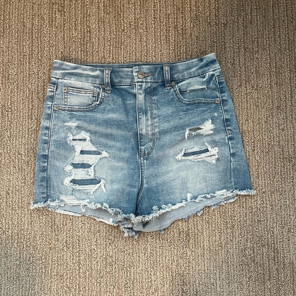 AE curvy hi rise shortie